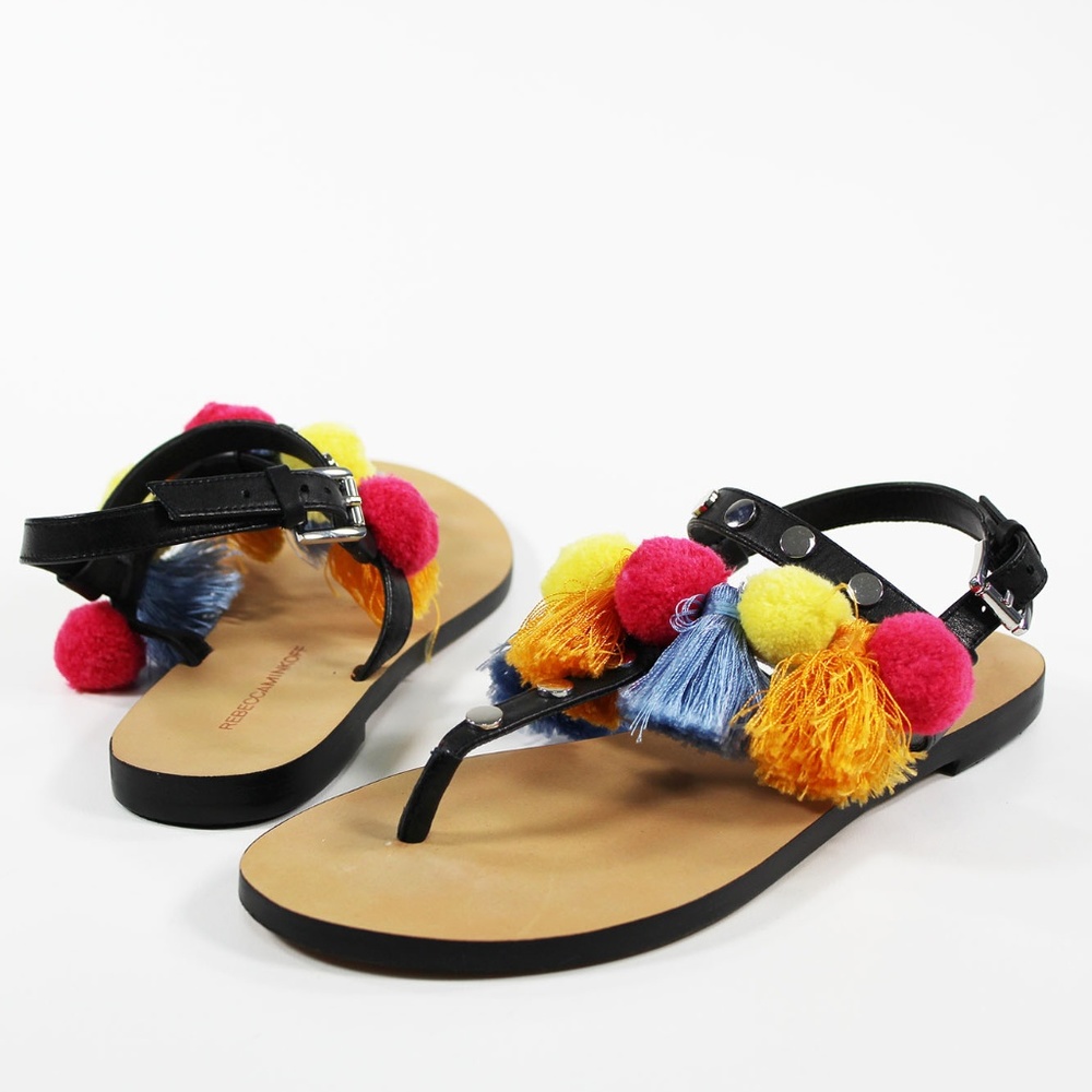 REBECCA MINKOFF Women's Estelle Leather Sandal